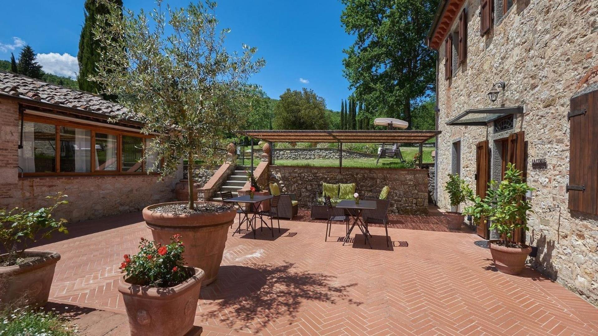 La Corte Del Chianti Classico 카이오레인챠안티 외부 사진